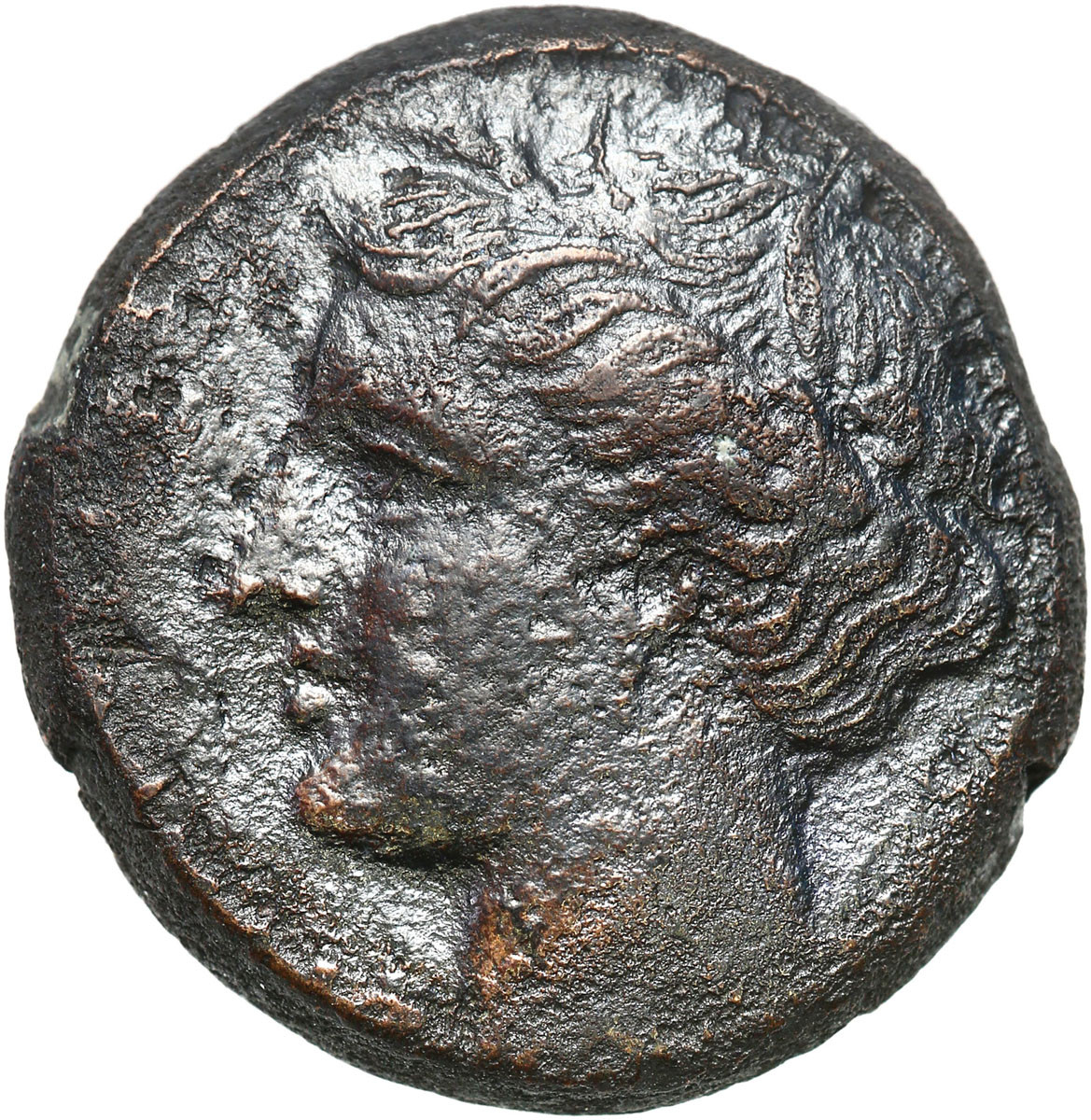 Grecja, Sycylia, AE 19 Hieron II 274 – 216 r. p. n. e., Syrakuzy